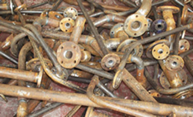 rusty and dirty CS Pipes